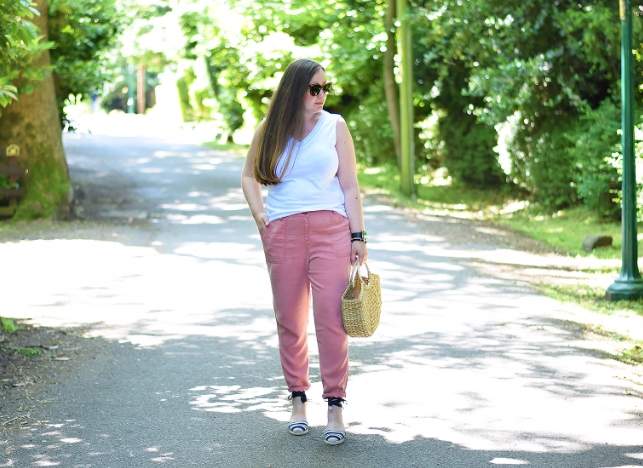 pink casual outfits