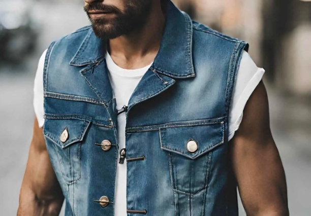 menʼs casual vest styles