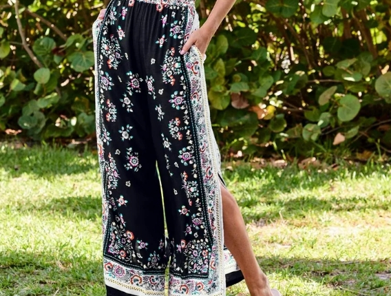 casual boho pants