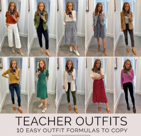 comfortable teacher outfits