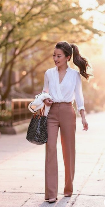 womenʼs fall business casual outfits