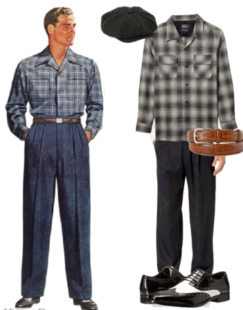 1940s mens casual wear
