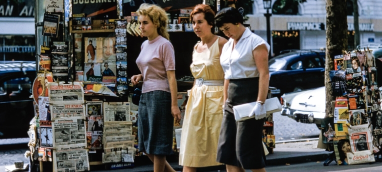 casual 1950s womenʼs fashion